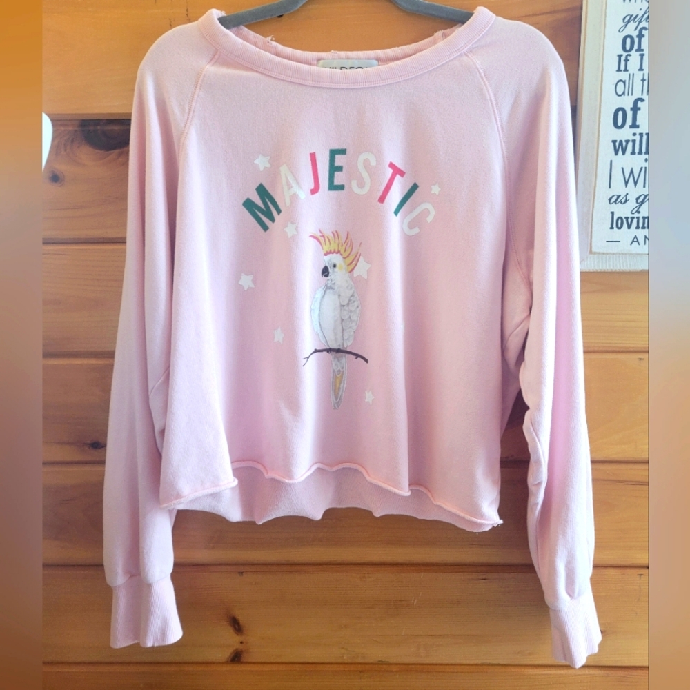 💰⏳️Wildfox Majestic Parrot Sweatshirt Excellent Preloved Condition Large